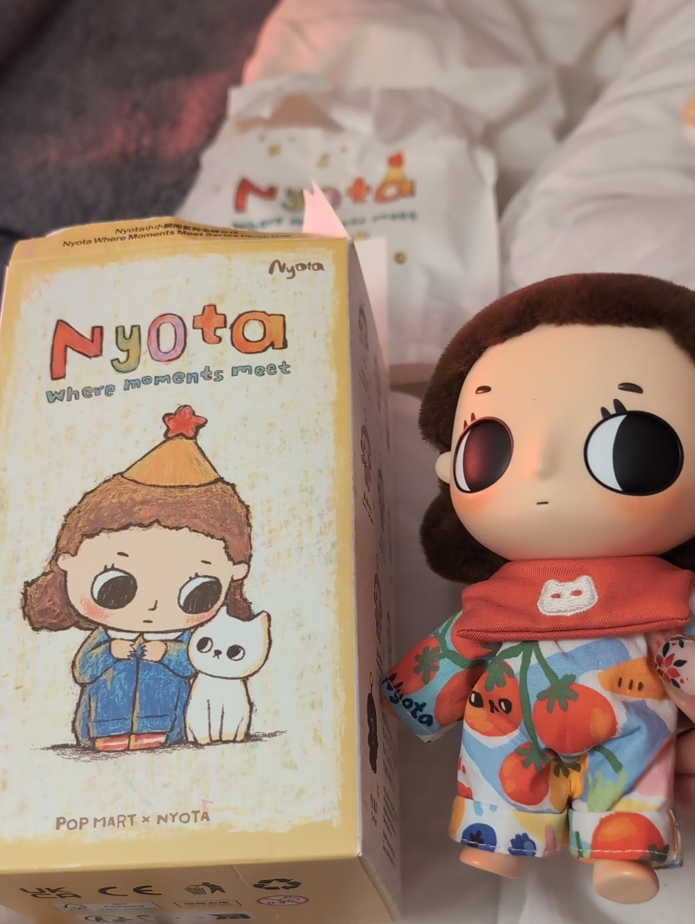 🩷New 'Nyota' PopMart- Where Moments Meet Plush Series